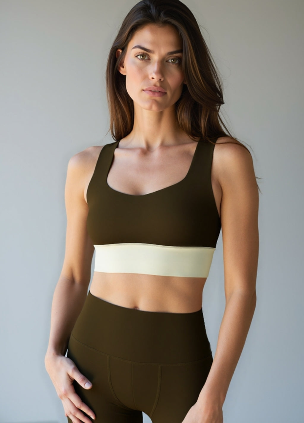 Cocoa Dusk Flow Active Top